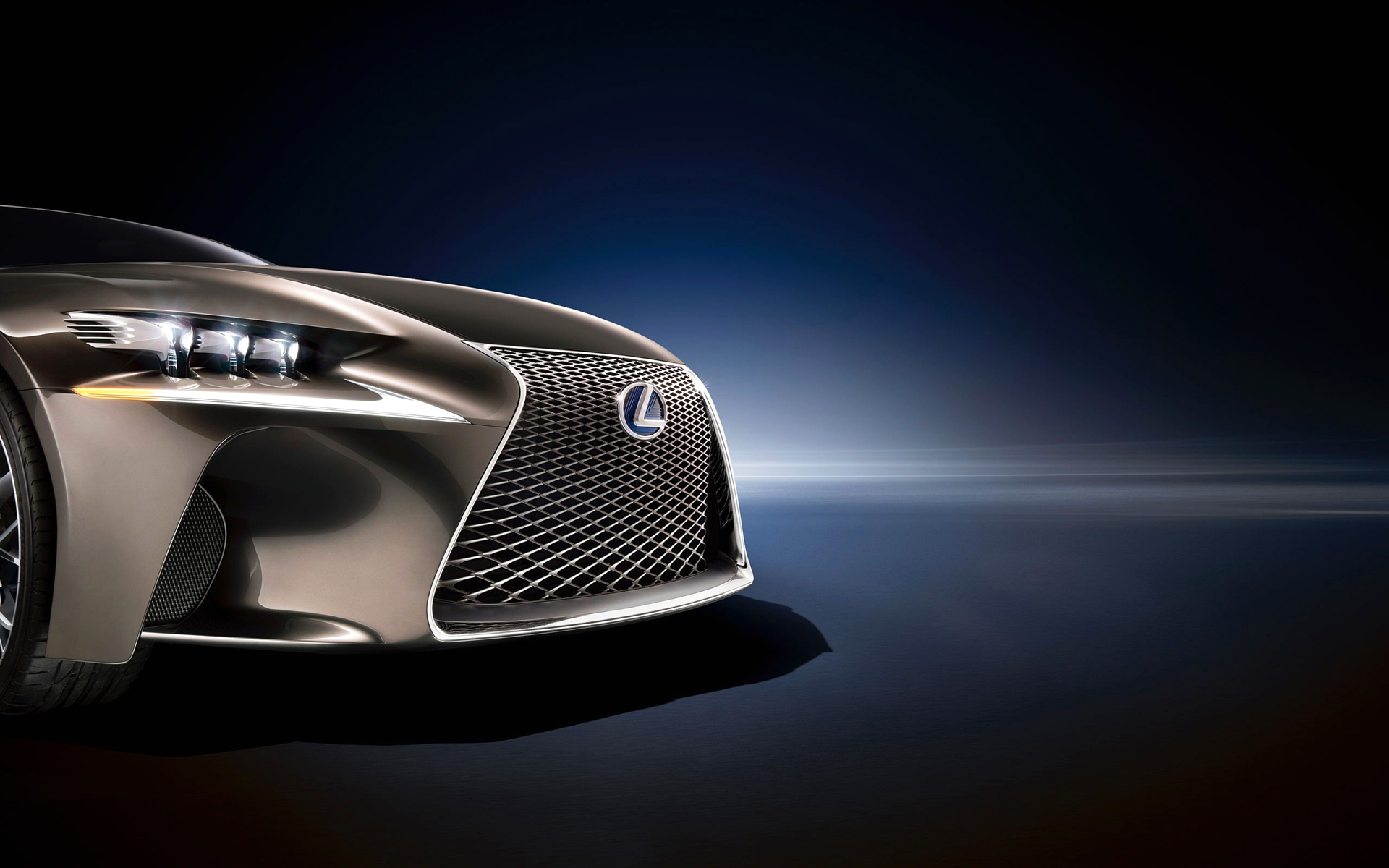 Lexus concept car front view