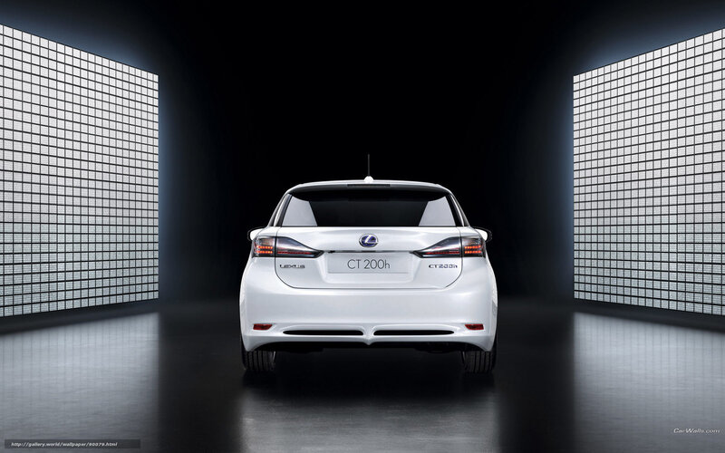 Lexus CT 200h rear view