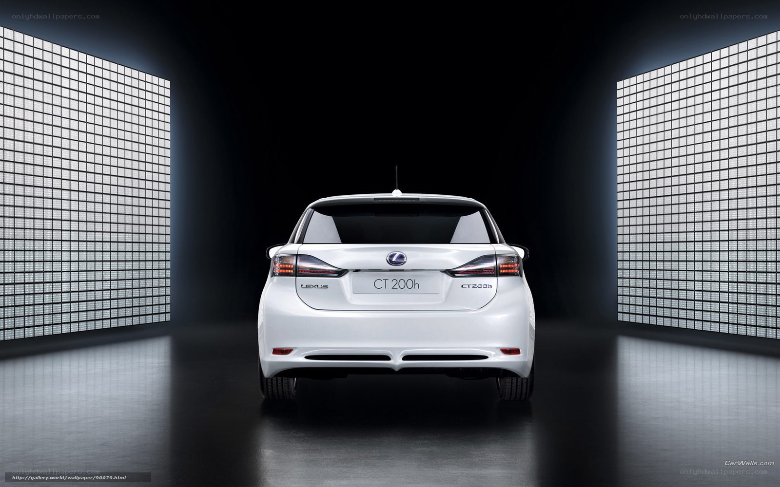 Lexus CT 200h rear view