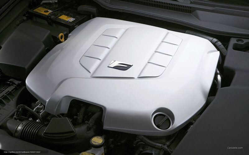 Lexus engine cover