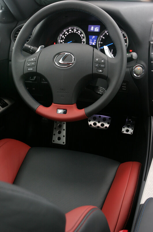 Lexus F Sport interior