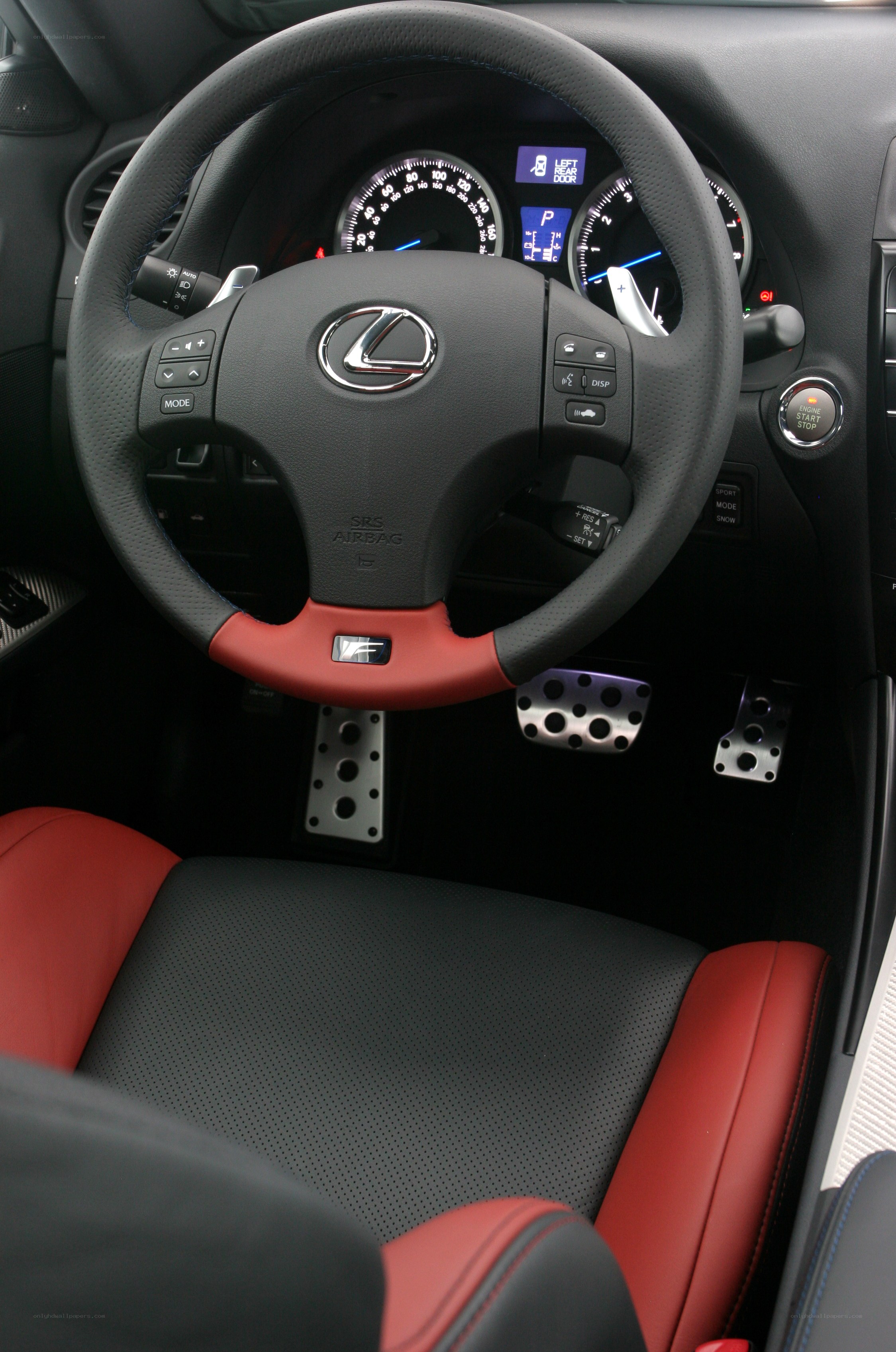 Lexus F Sport interior