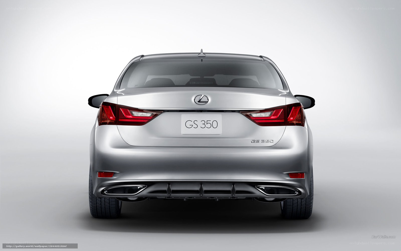 Lexus GS 350 rear view