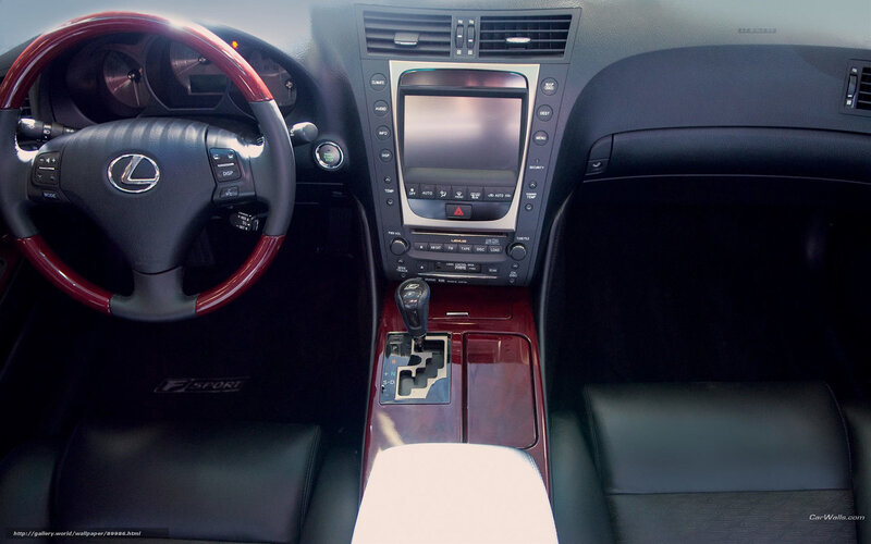 Lexus interior dashboard