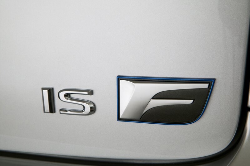 Lexus IS F badge