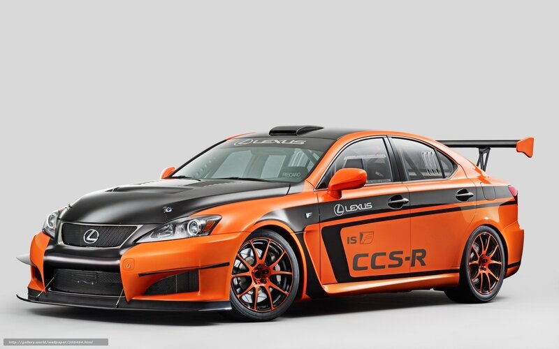 Lexus IS F CCS-R race car