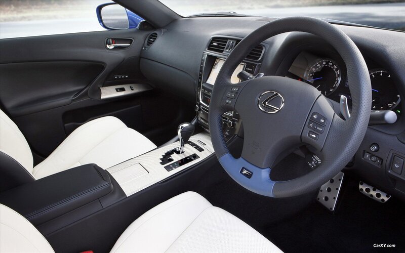 Lexus IS-F interior