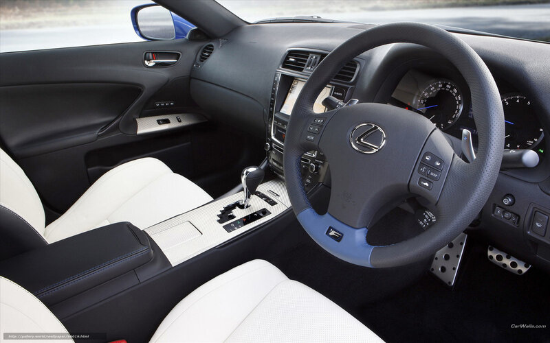 Lexus IS F interior
