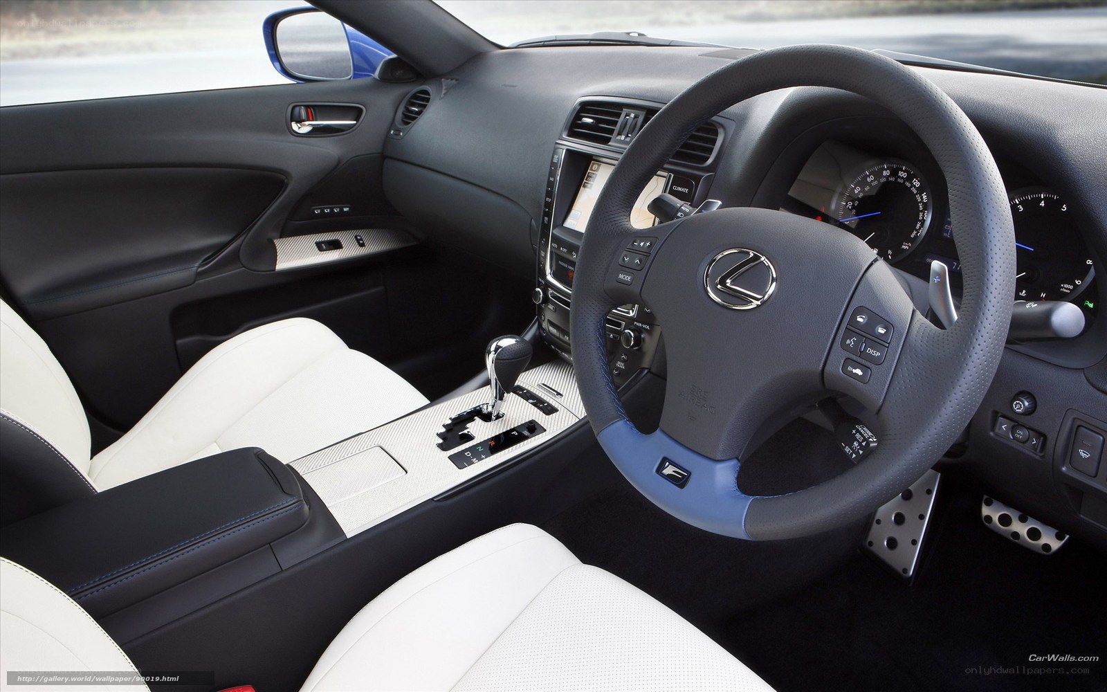Lexus IS F interior