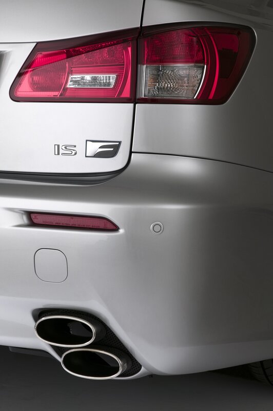 Lexus IS F rear view