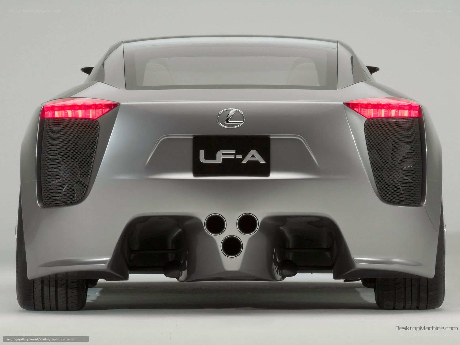 Lexus LF-A rear view