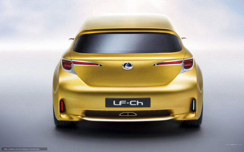 Lexus LF-Ch concept car