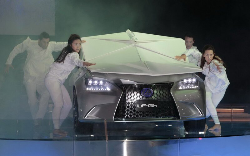 Lexus LF-Gh Concept Car — Silver