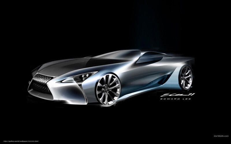 Lexus LF-LC concept car