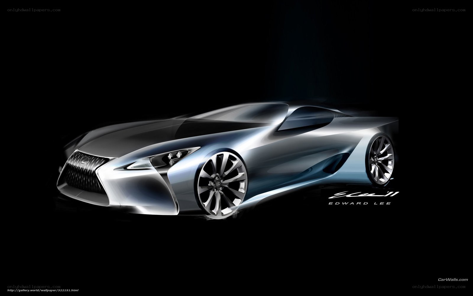 Lexus LF-LC concept car