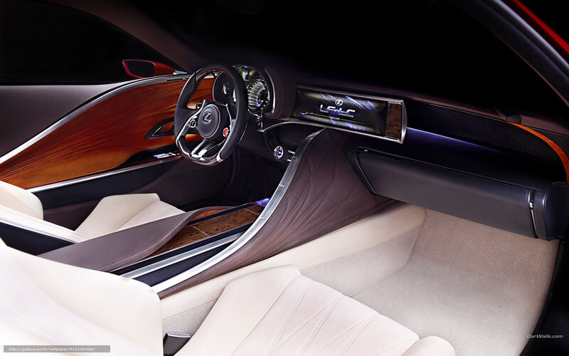 Lexus LF-LC interior