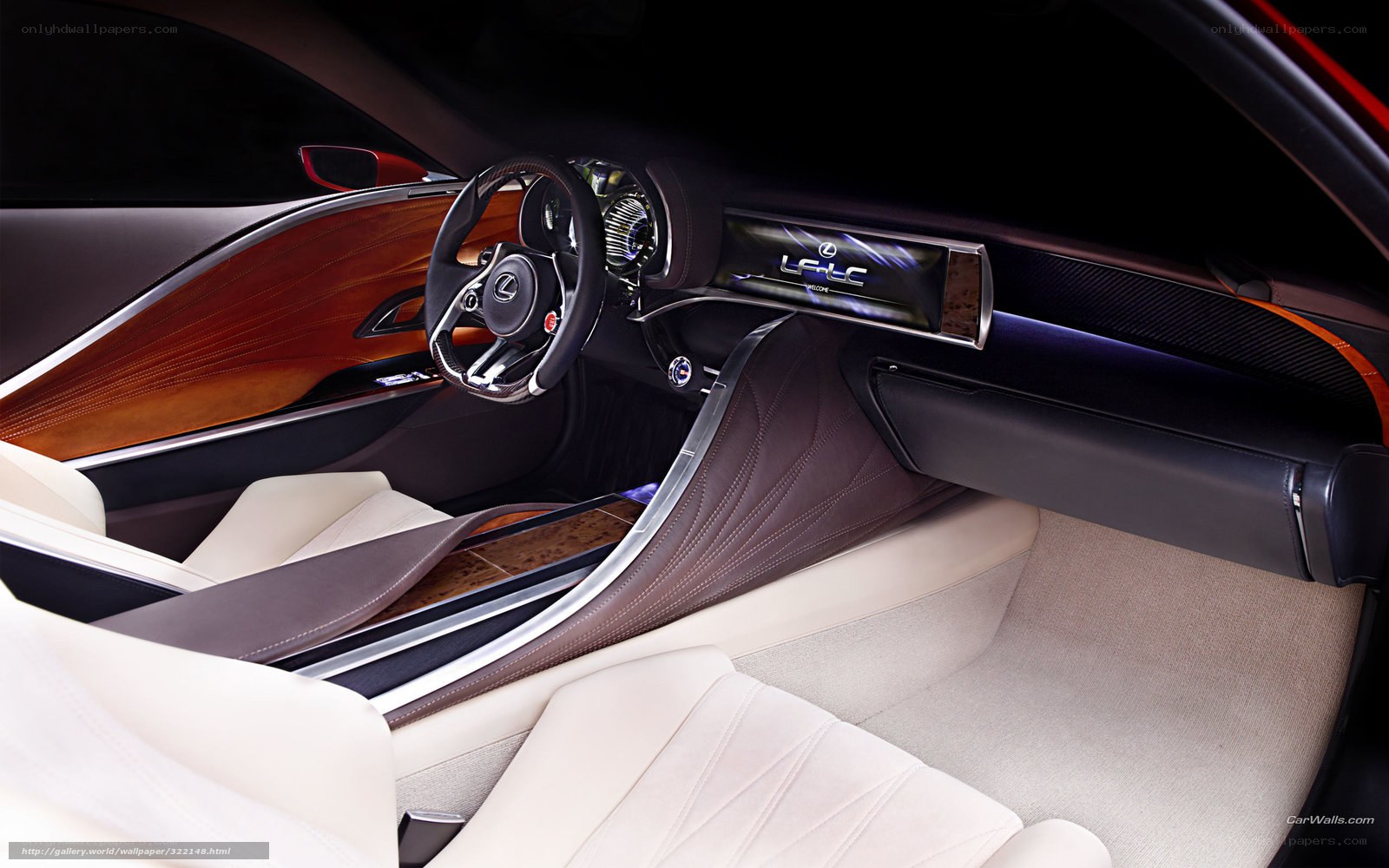 Lexus LF-LC interior