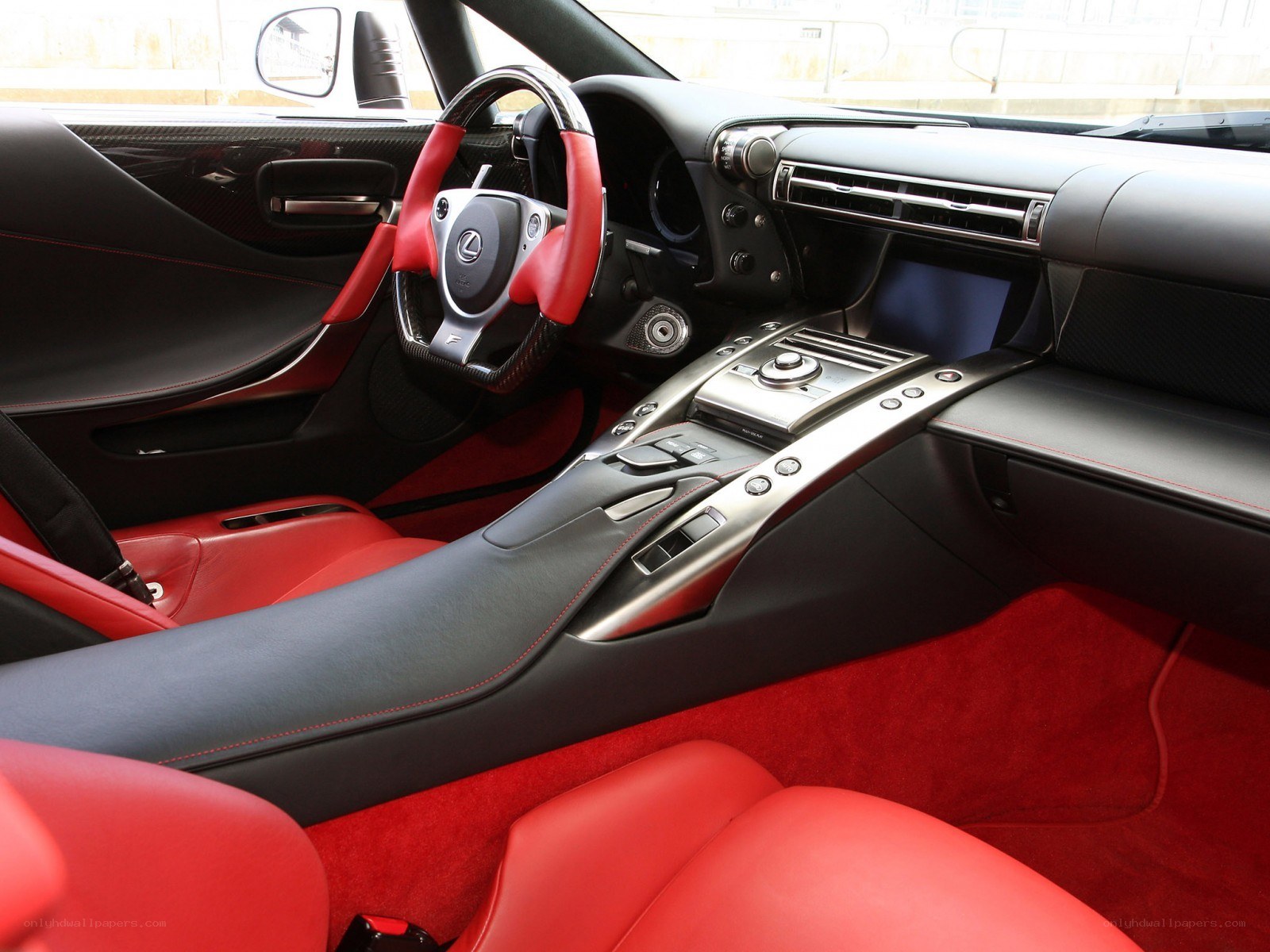 Lexus LFA interior