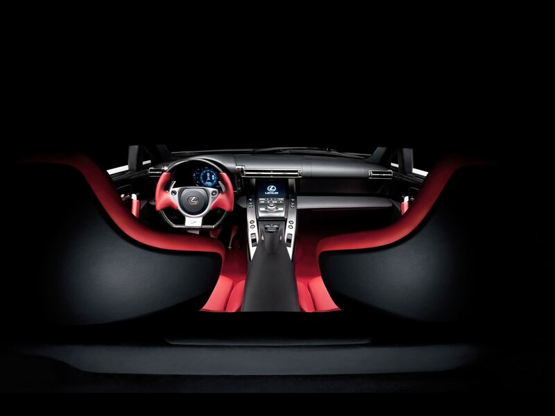 Lexus LFA interior