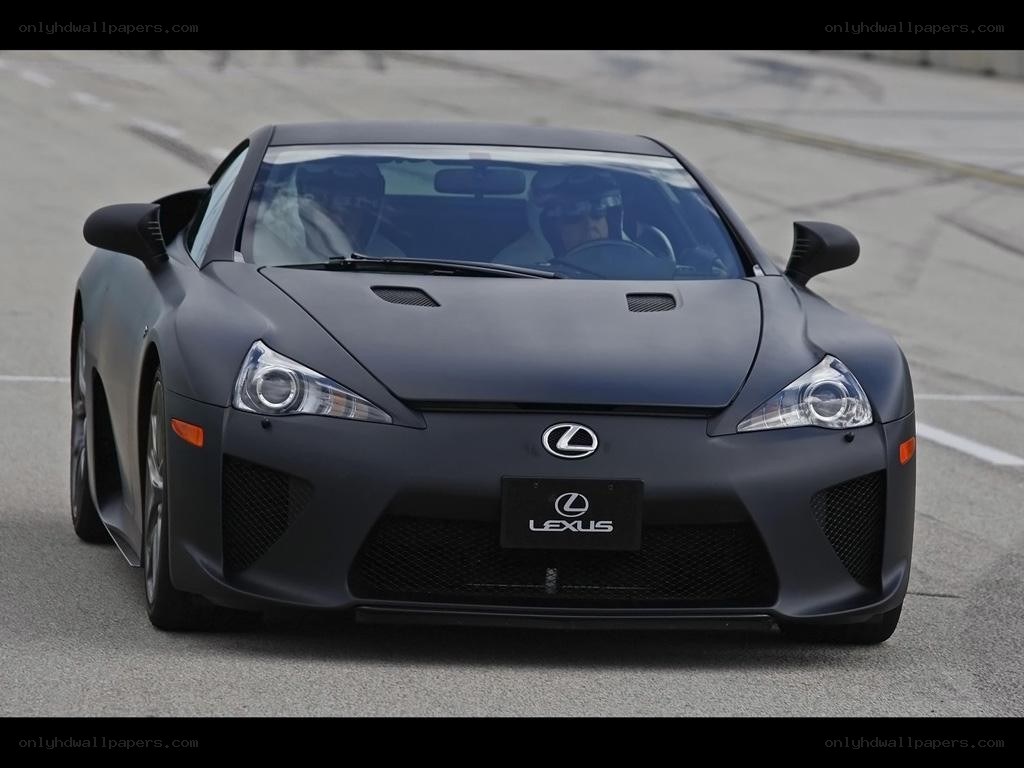 Lexus LFA on a racetrack