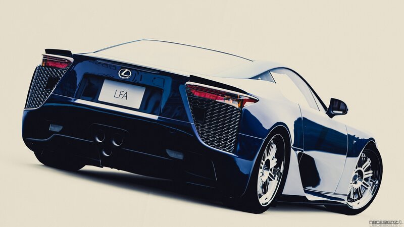 Lexus LFA sports car