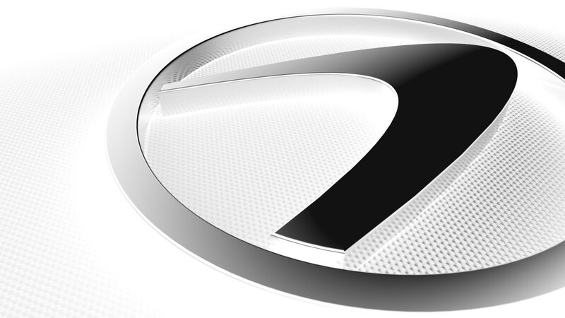 Lexus logo close-up