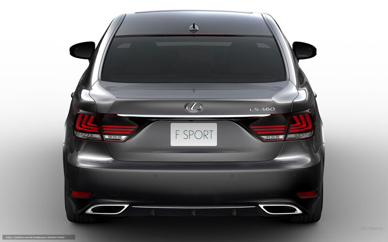 Lexus LS 460 F Sport rear view