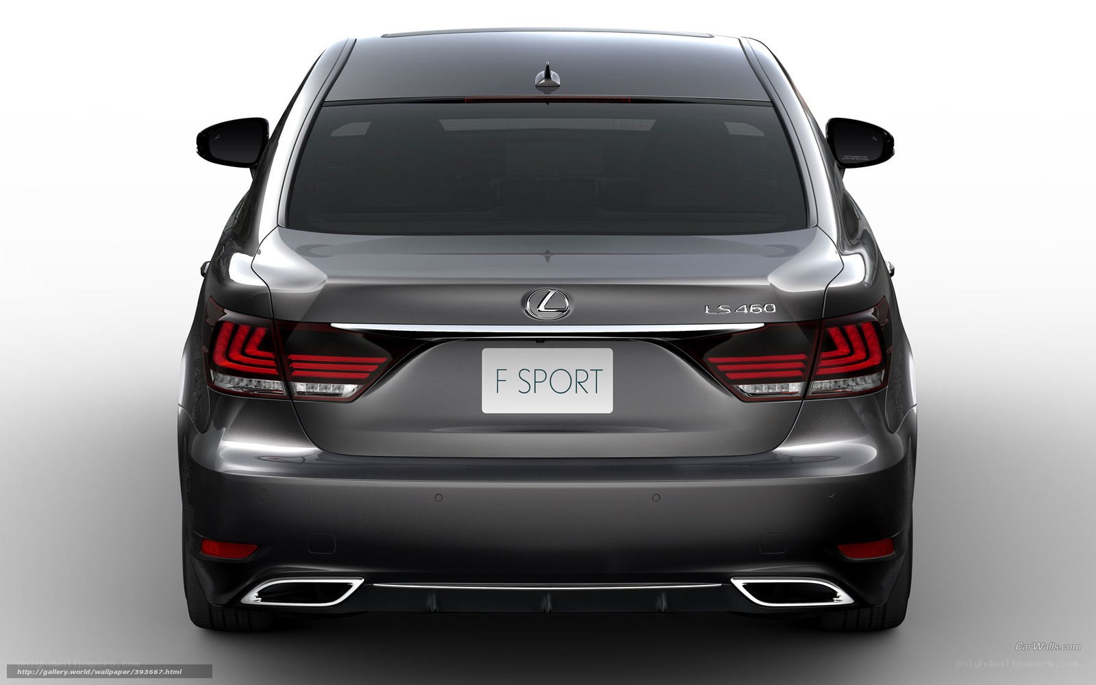 Lexus LS 460 F Sport rear view