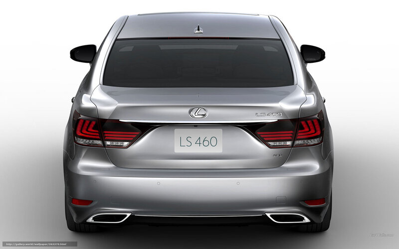 Lexus LS 460 rear view