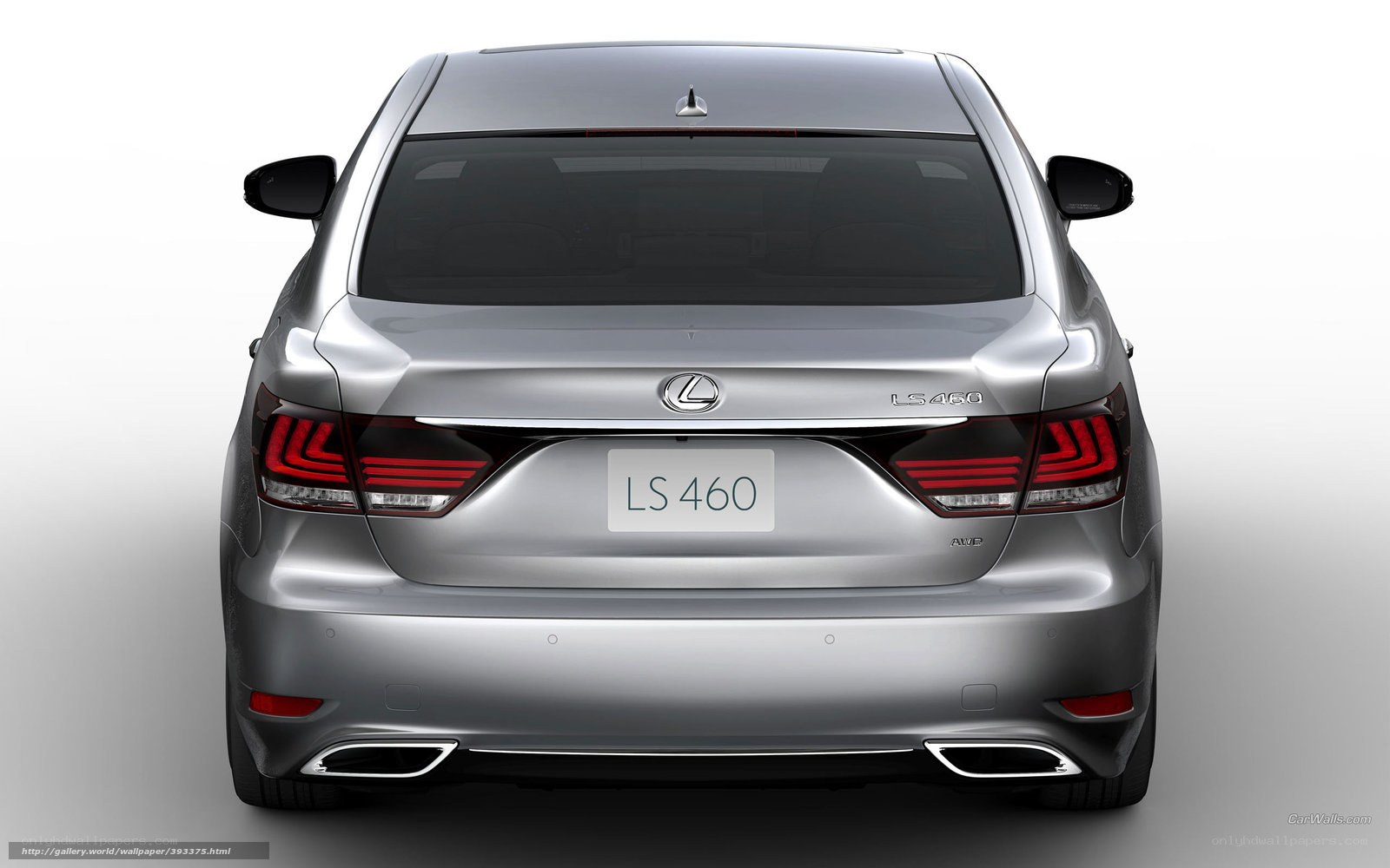 Lexus LS 460 rear view