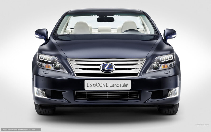 Lexus LS 600h L front view
