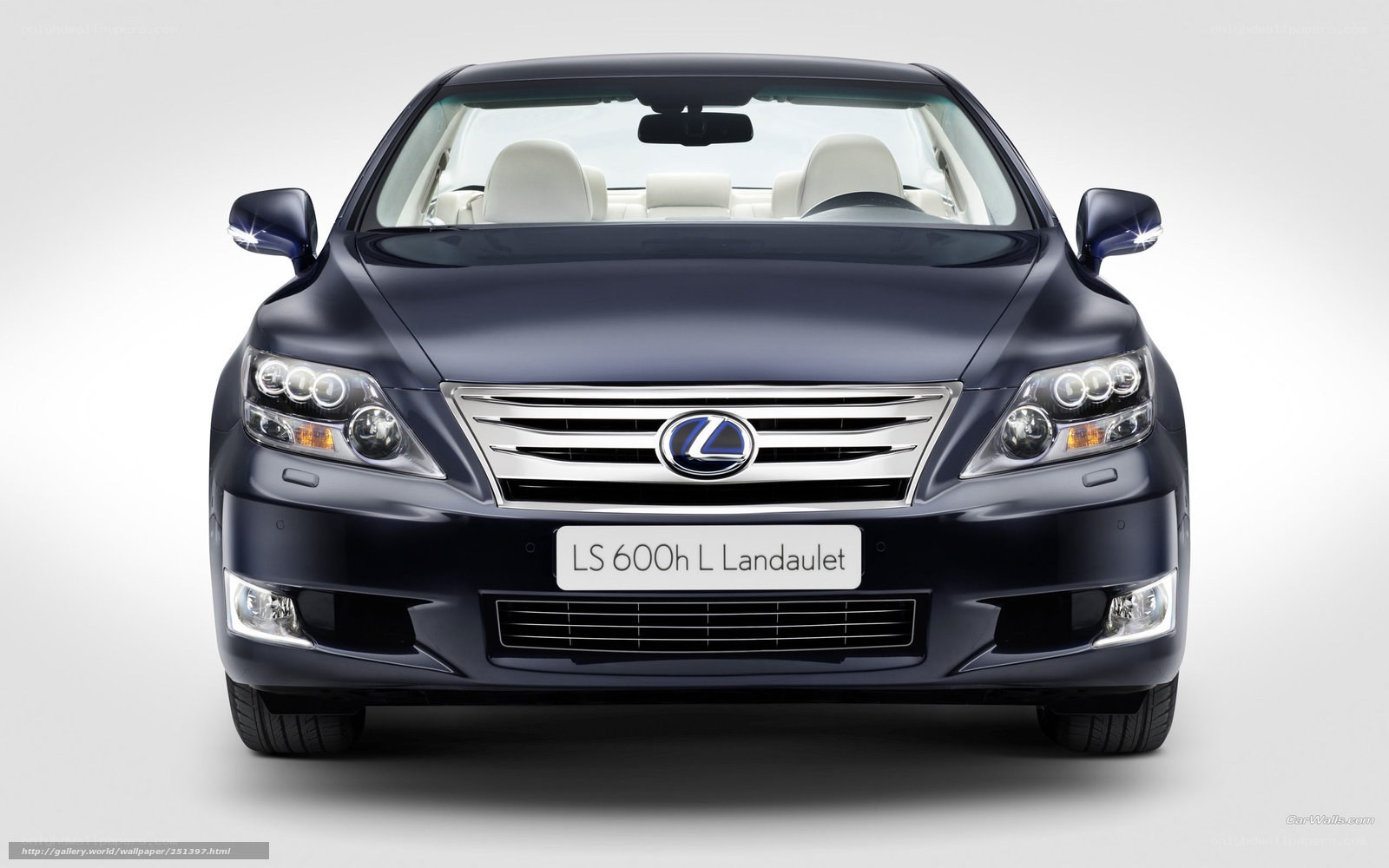 Lexus LS 600h L front view