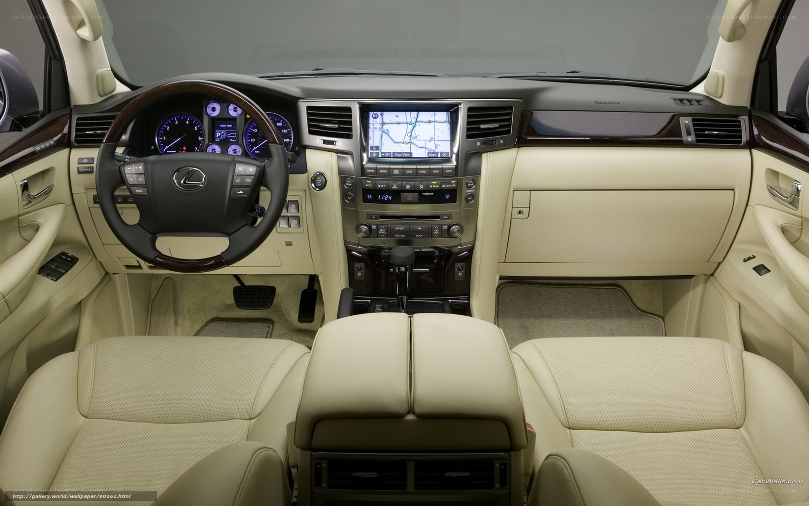 Lexus LX interior dashboard