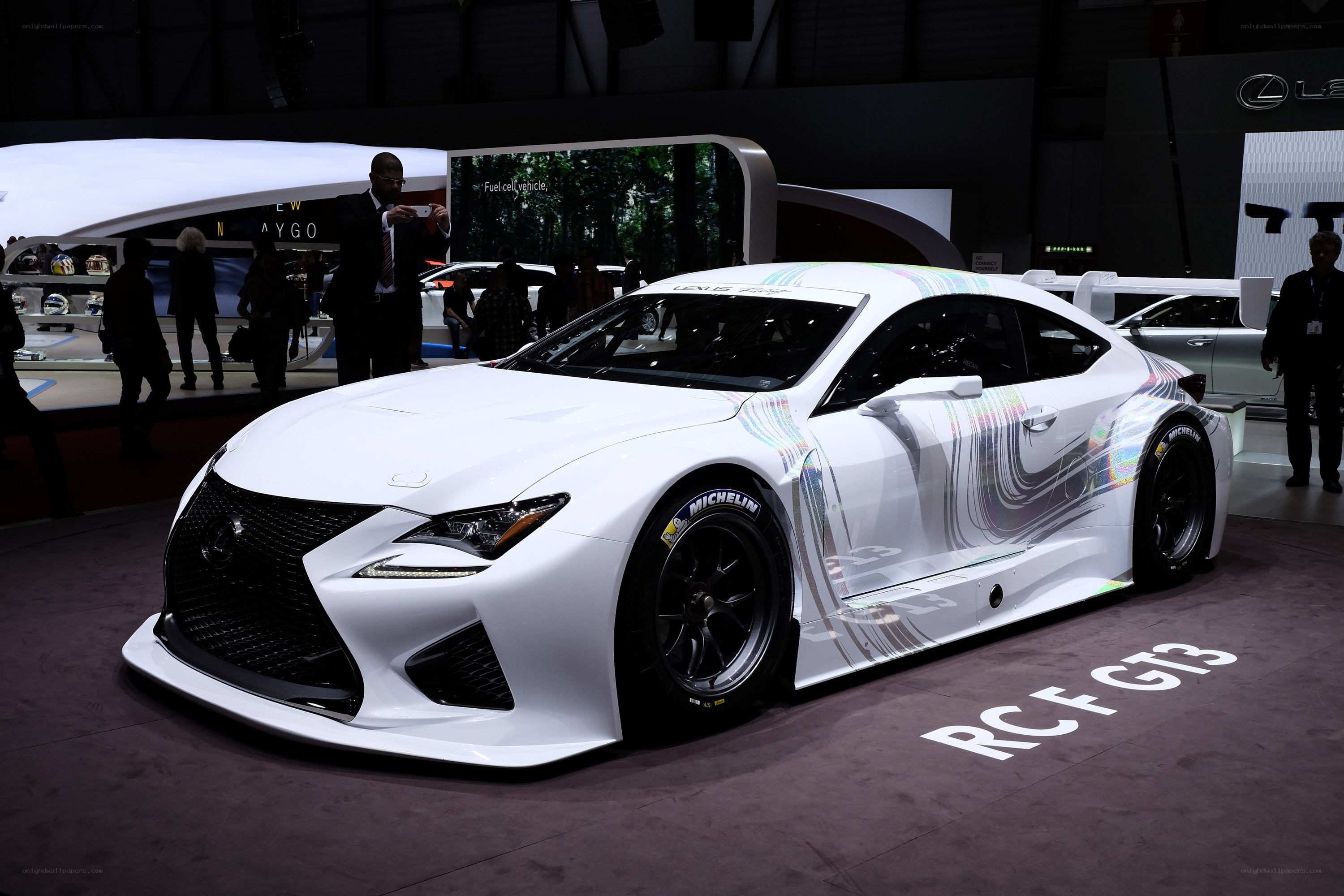 Lexus RC F GT3 race car