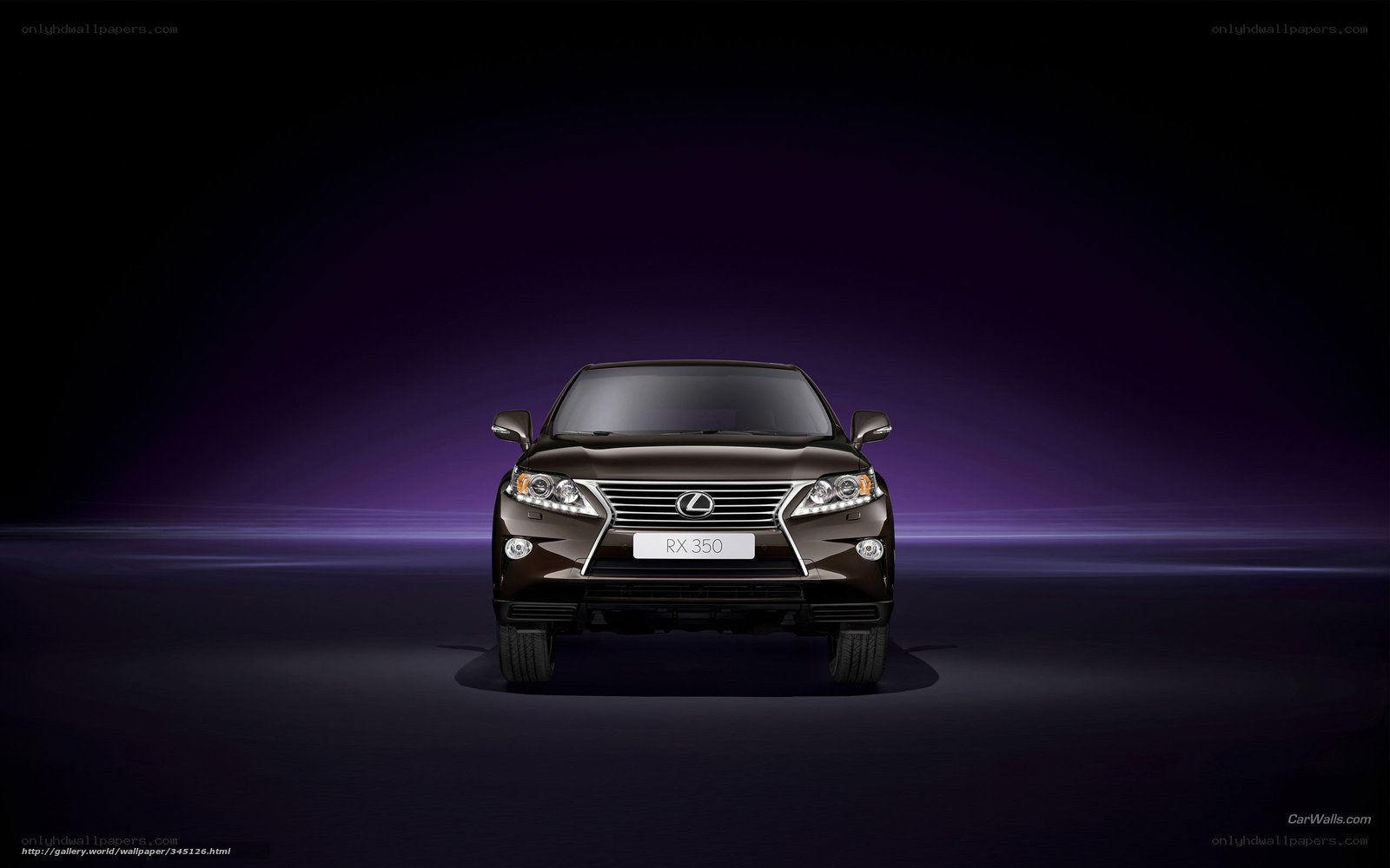 Lexus RX 350 front view