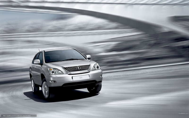 Lexus RX in motion
