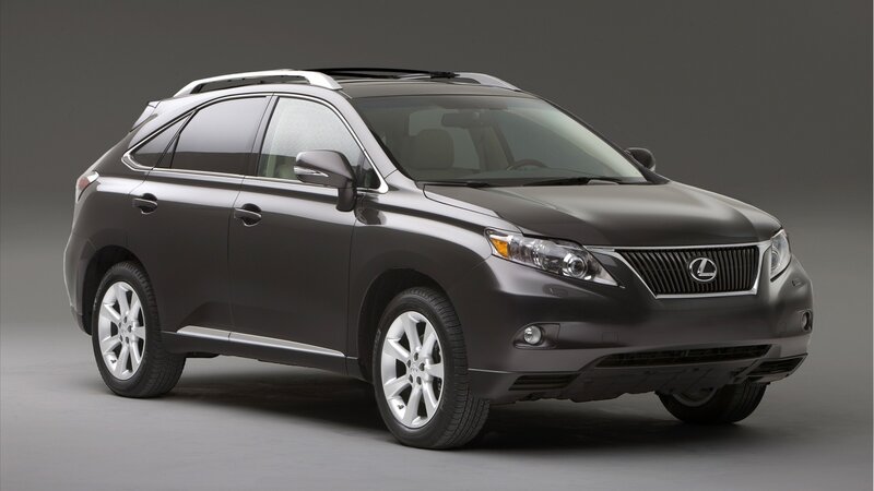 Lexus RX SUV in gray