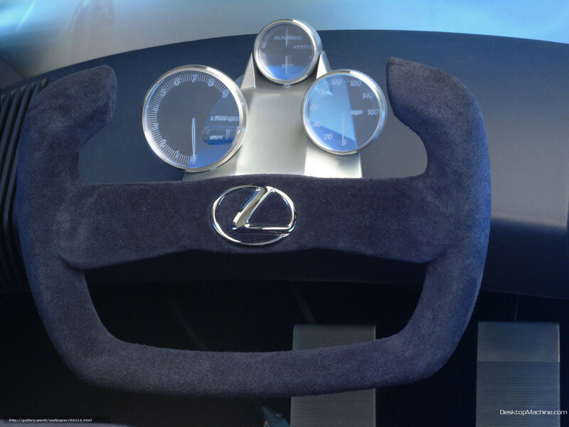 Lexus steering wheel dashboard