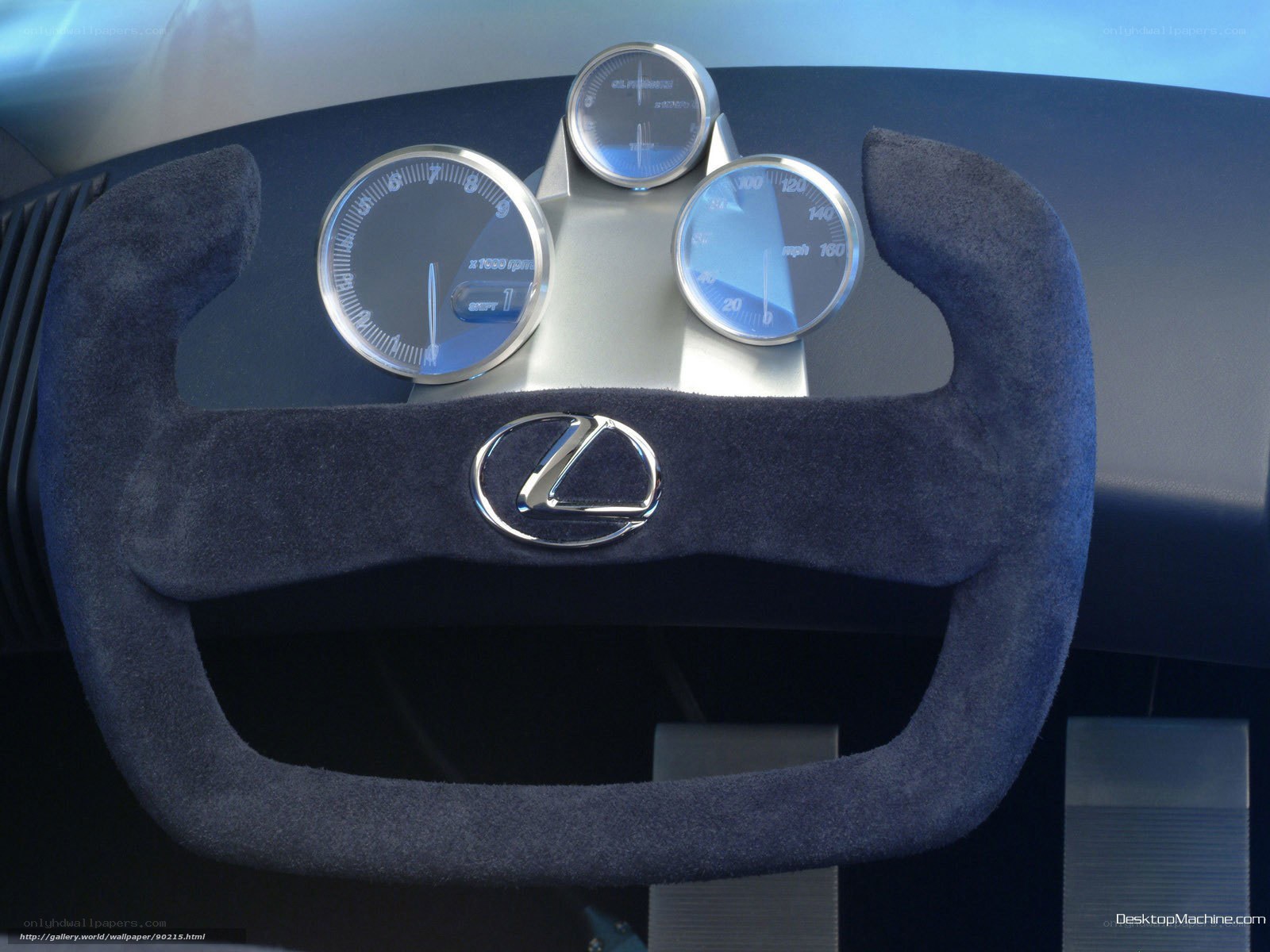 Lexus steering wheel dashboard
