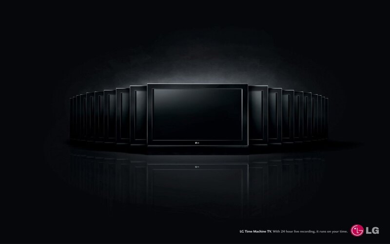 LG Time Machine TV ad