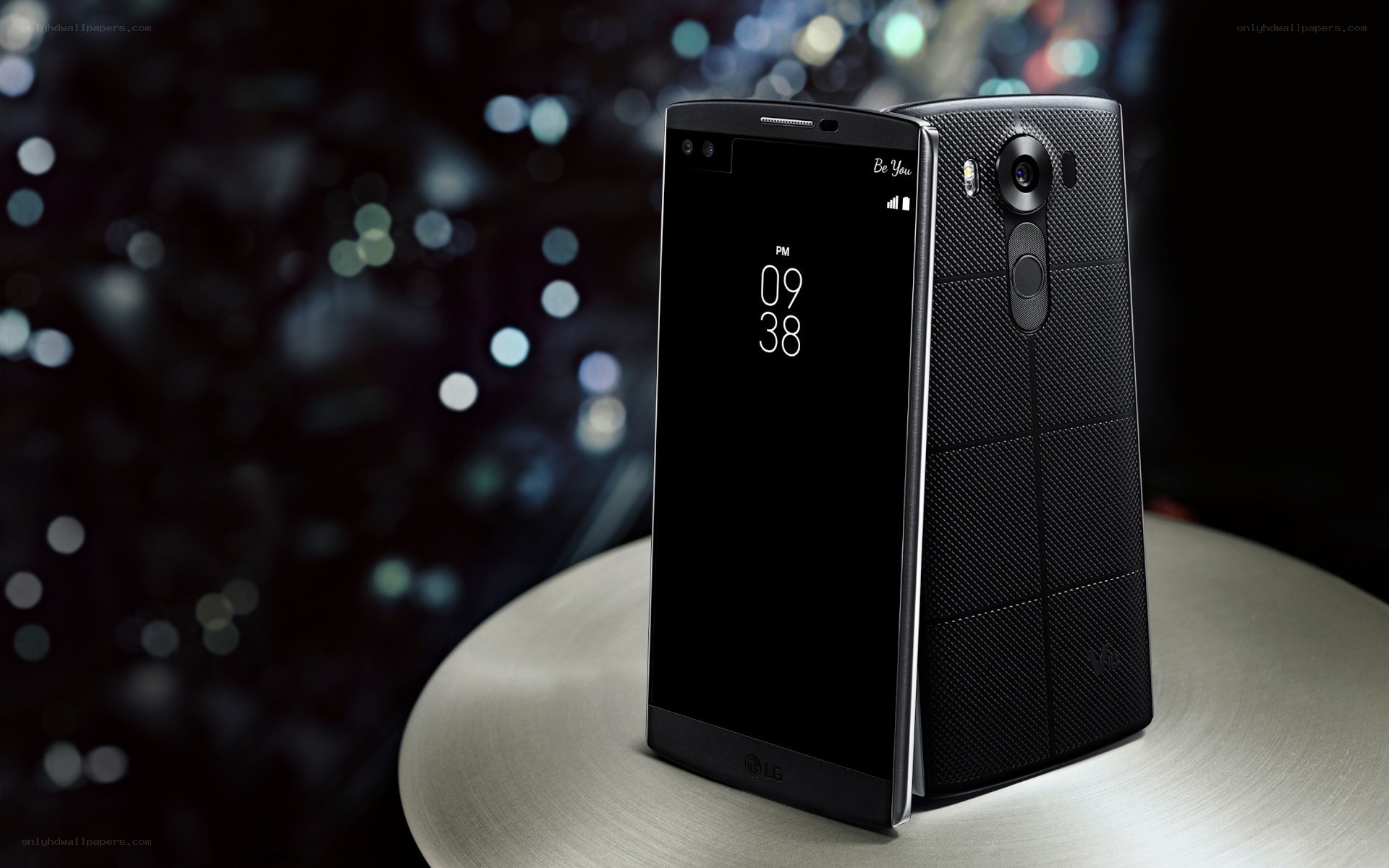 LG V10 smartphone display