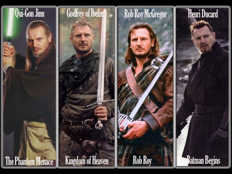 Liam Neeson in Four Roles