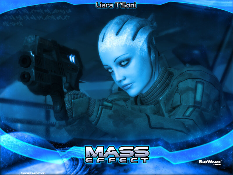 Liara T'Soni from Mass Effect