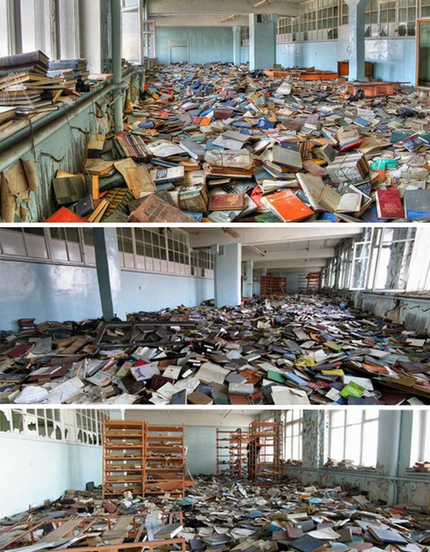 Library after disaster