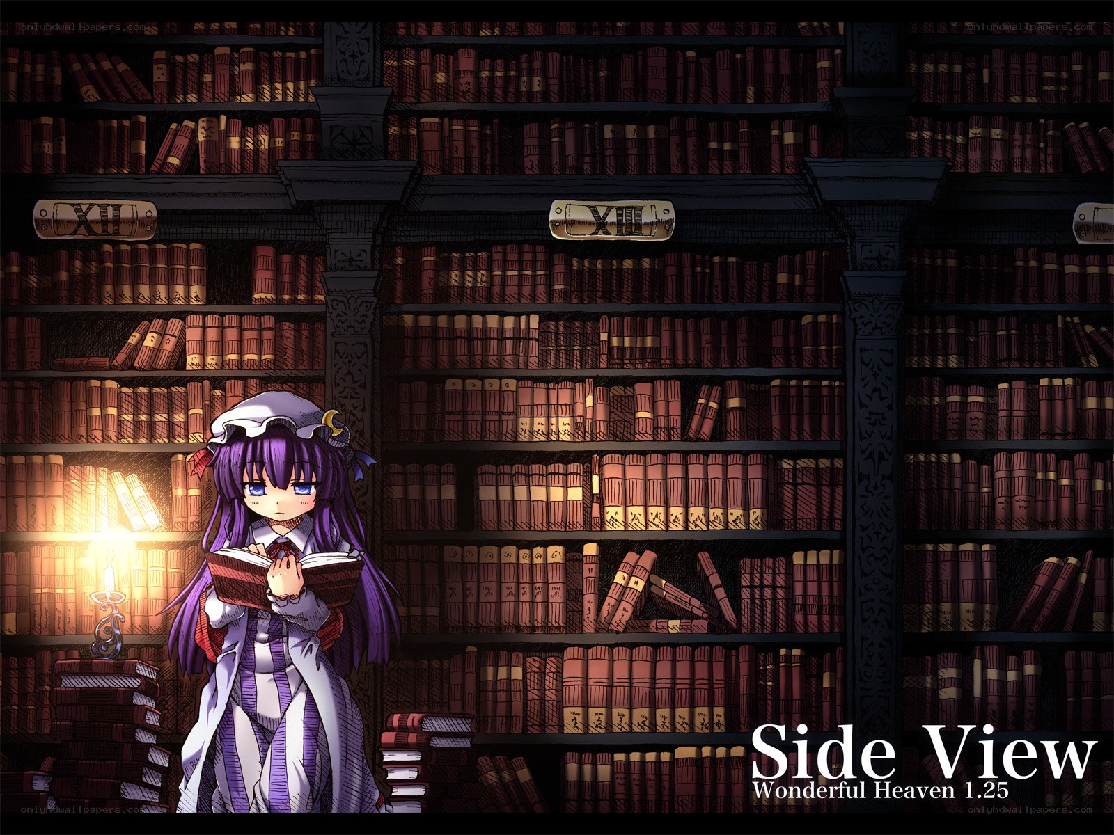 library girl reading book