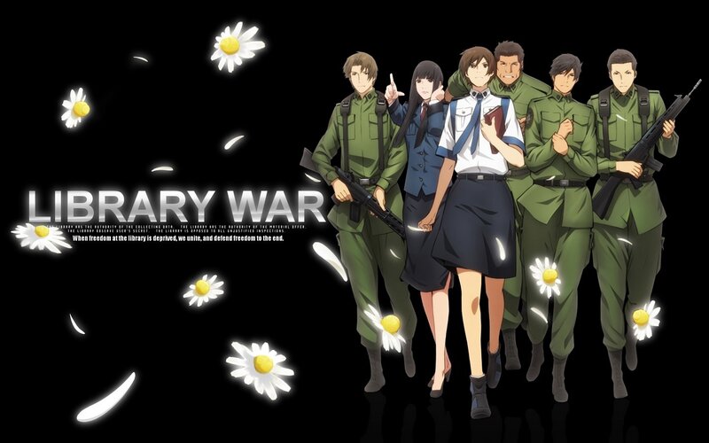 Library War anime characters