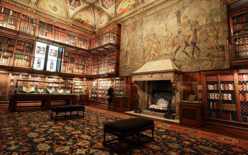 Library with Tapestry