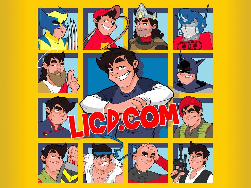 licd.com character collage