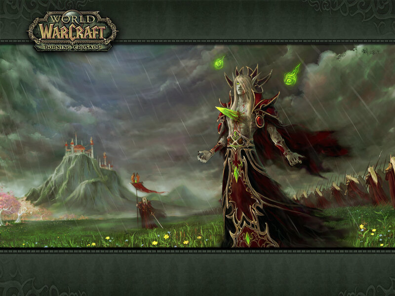 Lich King in the rain