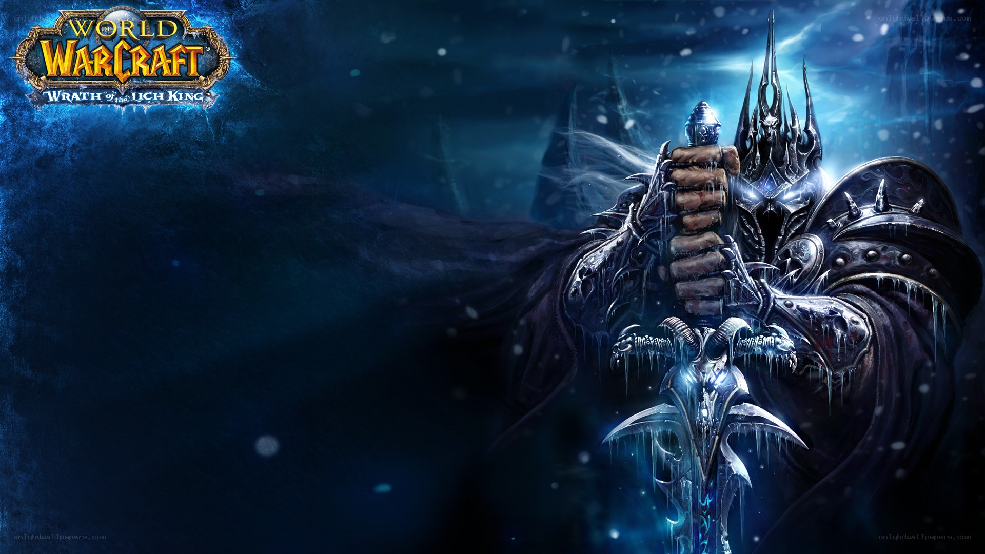 Lich King in the snow